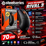 🎮STEELSERIES RIVAL 3 WIRELESS🎮18.000 CPI/DPI. ✅ 6 botones programables✅ WhatsApp 53321047✅ - Img 58181865