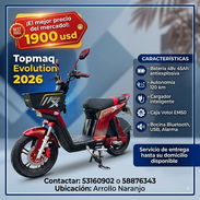 🚨📣Bicimoto Topmaq Evolution nuevas a estrenar! Y con garantía - Img 56880146