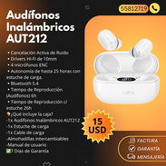 Audífonos Inalámbricos 1HORA AUT212 - Img 55620145