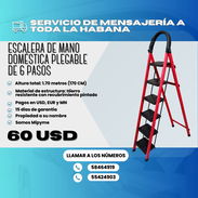 🪜✨ ESCALERA DE MANO DOMÉSTICA PLEGABLE DE 6 PASOS ✨🪜 💲 PRECIO: 60 USD 🛡️ GARANTÍA: 15 DÍAS - Img 56144976