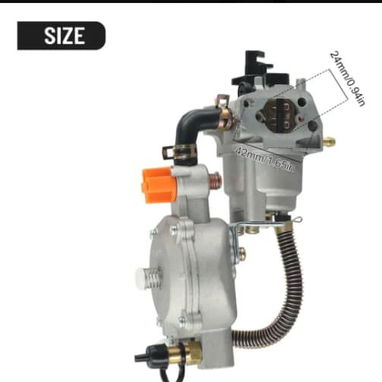 Carburador para plantas de 1000 a 4000w, Gas, Gas de balita y gasolina - 2/2