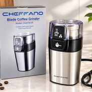☕ ¡Amantes del cafecito, esto es para ustedes! 😍 Molinillo eléctrico de café CHEFFANO, ideal para moler tu café en casa - Img 58218929