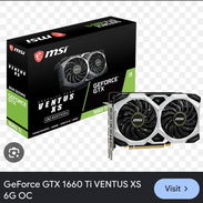 GTX 1660Ti 6GB MSI VENTUS XS - Img 57759385