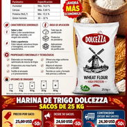 🌾 ¡HARINA DE TRIGO DOLCEZZA – ALTO CONTENIDO DE PROTEÍNA! 🌾 ¿Buscas una harina de excelente - Img 57434673