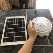 Lámparas solares de interior en venta PRECIO 9000 *Potencia 200 watt *Intensidad maxima de luz 6500 lumens - Img 55942059