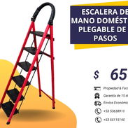 *ESCALERA DE MANO DOMÉSTICA PLEGABLE DE 6 PASOS* - Img 57614648