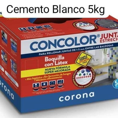 Cemento blanco 5kg - Img 123657126
