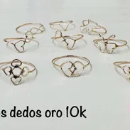 Mediodedos oro. LM joyería. Mensajerias disponibles para toda la Habana. Tiendas en la Vibora y Centro Habana - Img 55461089