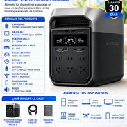 EcoFlow DELTA 3 -1024Wh (1800AC  3600W), nueva en su caja. Factura y Garantía - Img 57166720