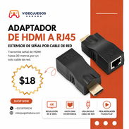 Adaptador de HDMI a Rj45 | videojuegoshabana.com - Img 55621137