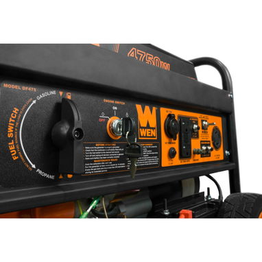 Nueva 0km. WEN DF475T 4,750-Watt 120V/240V Dual Fuel - 4/7