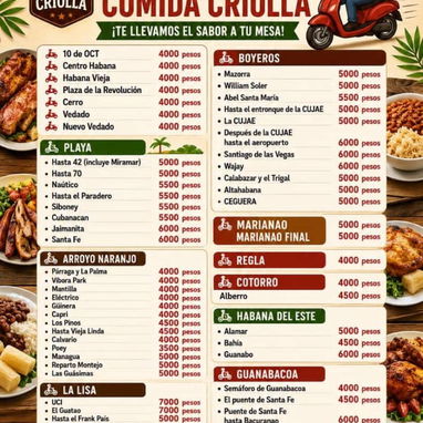 Comida criolla disponible para eventos o celebraciones entre familias y amigos disfruta nuestro rica comida - Img 125363601
