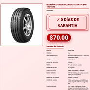 NEUMÁTICO GREEN-MAX VAN 215/70R15C 8PR 109/107R . - Img 57882086
