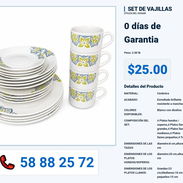 SET DE VAJILLAS VPT-0320 - Img 55993185