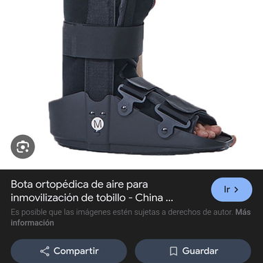 Bota ortopedica para inmovilizacion de tobillo - Img 122995887