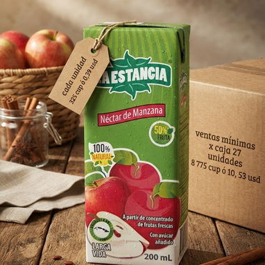 Harina MOLINI 1kg tipo 0, Jugos La Estancia 200ml Manzana y Néctar Mediterráneo, Refresco Cintra Piña - 2/4