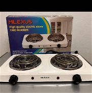 Cocina eléctrica Milexus de 2 hornillas - Img 45822665