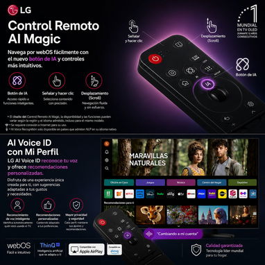 LG OLED evo AI C5 de 77” pulgadas ( 2025 ) - Img 123882939