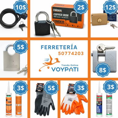 Fregadero, pila, taladro, motosierra, motor, presurizador, silicona, protector de voltaje, pintura, brocha, extensión - 2/6