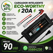🟥CARGADOR INTELIGENTE ECO-WORTHY 20A. 12V/20A- 24V/10A. 90usd - Img 58020512