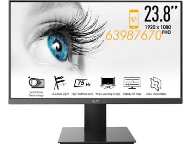 Monitores MSI de varios tamaños (22" | 25" | 27") Full HD, 100Hz, 1ms NUEVOS en caja - Img 70759203
