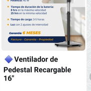 Ventilador recargable - Img 56226008