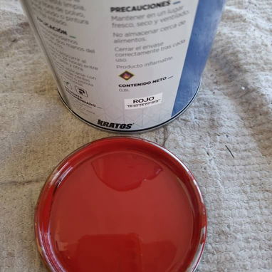Pintura Kratos 0.8 lts Rojo, Amarillo, Azul, Verde, Naranja - Img 120664476