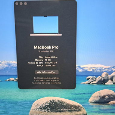 Macbook Pro M1 Pro - 3/6