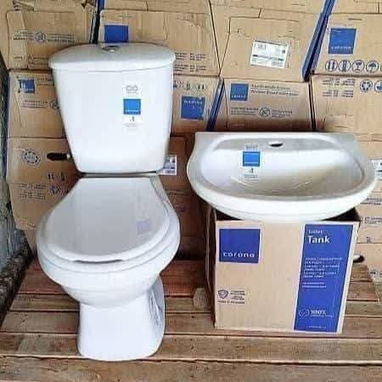 Tasa de baño marca Corona ( juego de baño marca Corona) - 3/4