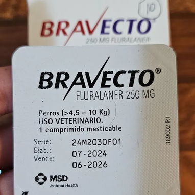 Bravecto para perros pequeños (4.5 Kg a 10 Kg) - Pastilla masticable - Img 125111383