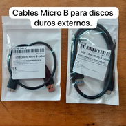 Cables para discos duros externos modelo Micro B - Img 53471490