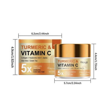 Crema hidratante (contiene colágeno, ácido hialurónico, aloe vera, Vit C, cúrcuma) - Img 122027521