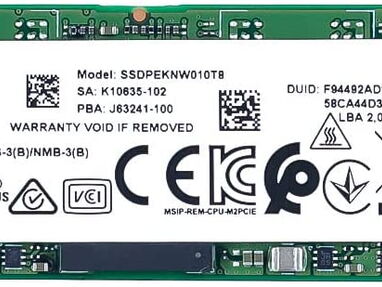 Disco  Intel 660p Series M.2 2280 1TB PCIe NVMe 3.0 x4 3D2, QLC Internal Solid State Drive  70$ - Img 31669598