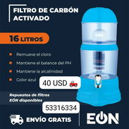 Filtro de agua de carbón activado marca Eon (azul) - Img 54837824