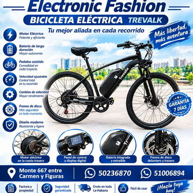 ✅️BICICLETAS ELÉCTRICAS E BIKE SPORT 480USD - 5/8