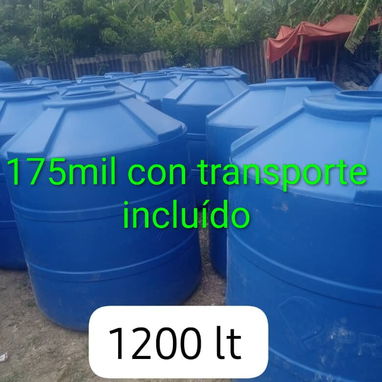 Tanques plásticos para agua con mensajería incluida - 2/5
