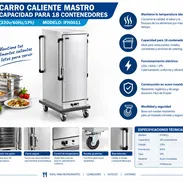 Carro caliente para buffet Industrial - Img 57468536