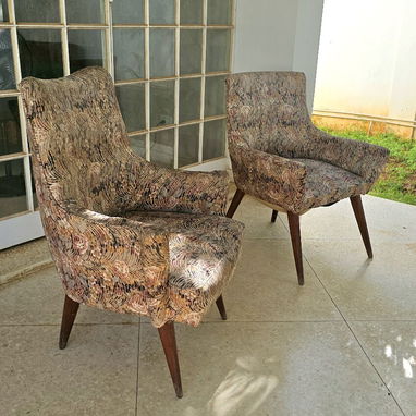 Pareja de butacas vintage, años 50s ( Mid-Century Modern) - 3/3
