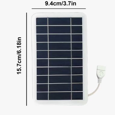 🚨 Mini cargador solar ☀️ Cargador 🔌 para moviles. ❌ No para iPhone - Img 122497347