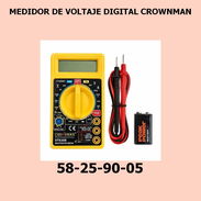 MEDIDOR DE VOLTAJE DIGITAL CROWNMAN - Img 55729233