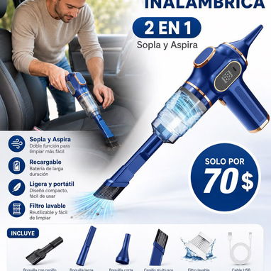 BATIDORA PORTATIL, LAMPARA SOLAR LED, ASPIRADORA PARA CARRO, TIMBRE, ASPIRADORA INALAMBRICA, POWERBANKS - Img 126135147