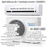 Split Milexus Inverter de 1 tonelada ($380) - Img 57282788