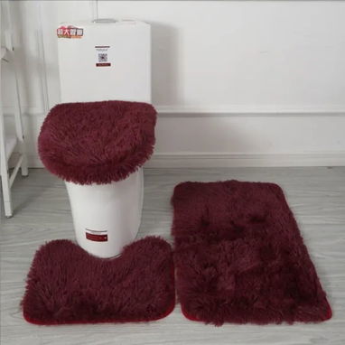 Juego de 3 alfombra para baño(THog) - 5/6