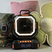 Ventilador recargable marca saco nuevo súper potencia y durabilidad de 40,000mah - Img 55160368