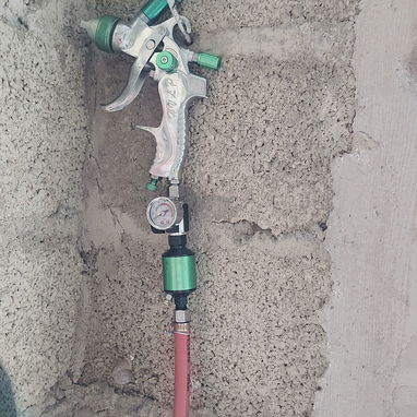 Compresor grande , 20m de manguera, pistola con todo , 15m de cable perfecto para negocio de pintura automotriz - Img 126318637