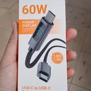 Cable de carga 60 W y transferencia datos(Tipo C – Tipo C) Precio 10usd - Img 57599835