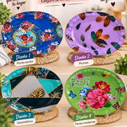 Bandejas ovaladas  Medidas: 31 x 25 cm 1700 cup - Img 57831028
