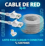 extension cable de red / cable de red - Img 45851147
