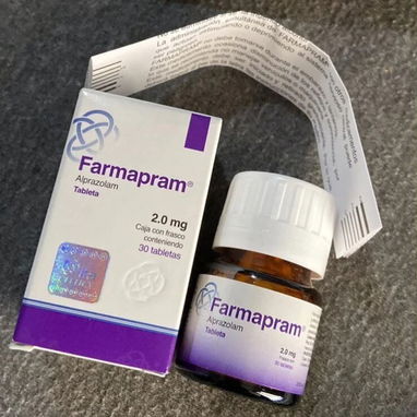 Farmapram mexicano 2 mg pastilla para la ansiedad envío a EE. UU. - Img 126014027
