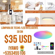 Lámpara de Techo Inteligente 🧠 30 cm - Img 52884904